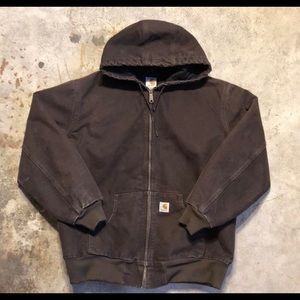 Vintage Carharrt Hooded Canvas